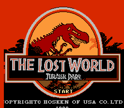 The Lost World - Jurassic Park Title Screen